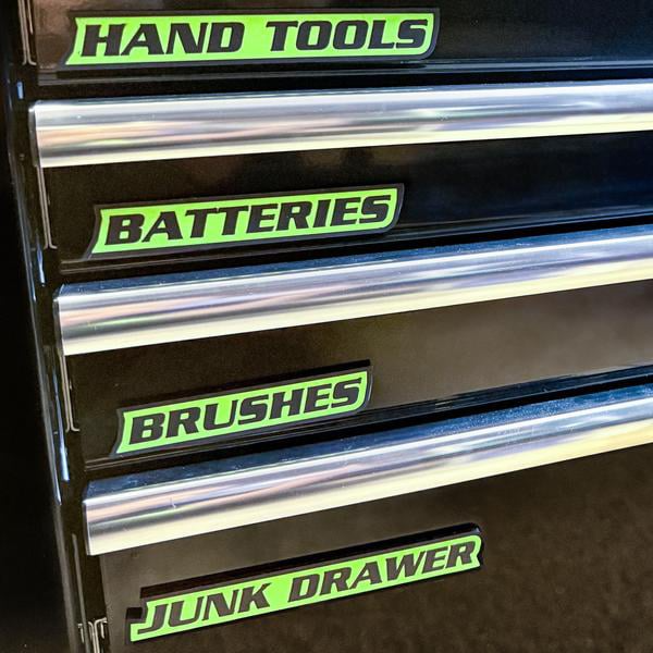 🔥Hot Sale 70% Off - 12-Pack Personalized Magnetic Toolbox Labels