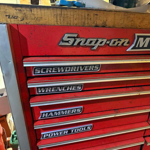 🔥Hot Sale 70% Off - 12-Pack Personalized Magnetic Toolbox Labels