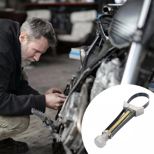 ✨LAST DAY ONLY 49% OFF🔥USA NEW Auto Car Diameter Adjustable Oil Filter Removal Strap Wrench Tool