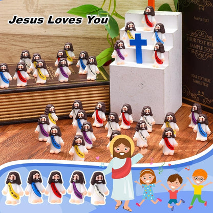 🔥Spread the Love of Jesus🔥 Original Design Mini Jesus Figures✝️ - Jesus Loves You💖